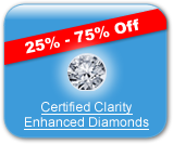 Clarity Enhanced Diamonds