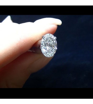 1.80 ct Oval Brilliant Laser Drilled Diamond