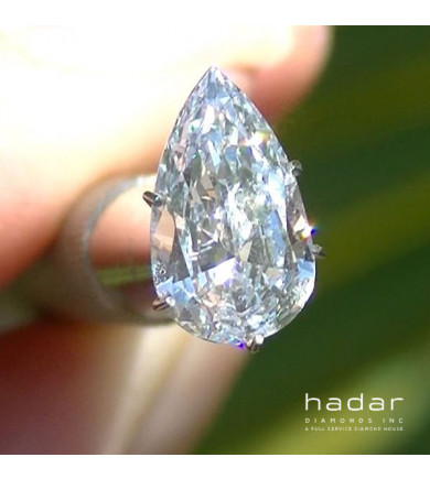 2.01 ct GIA Pear Brilliant HPHT Diamond