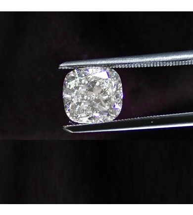 2.05 ct Cushion Cut Diamond Laser Drilled