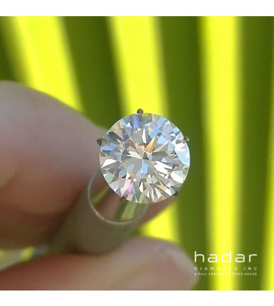 3.01 ct Round Brilliant Diamond, laser drilled [Sale Pending]