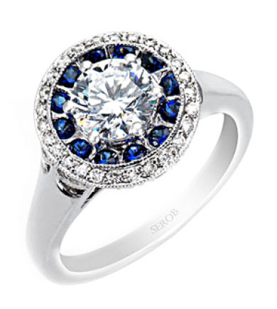 Halo Engagement Ring KS9016-R