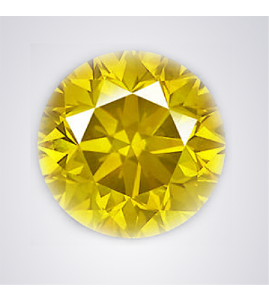 1.31 ct Fancy Yellow Eye-Clean HPHT