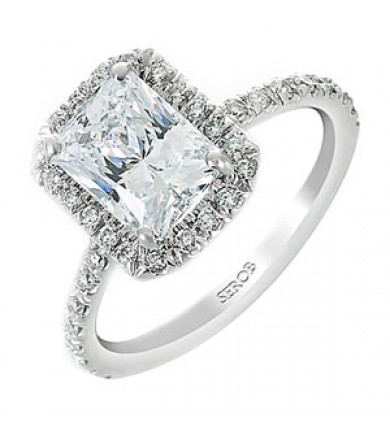 Halo Engagement Ring KS6392-R