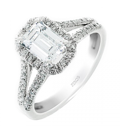 Halo Engagement Ring KS9064-R