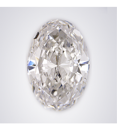 1.53 ct Oval Brilliant Laser Drilled Diamond