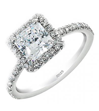 Halo Engagement Ring KS6393-R