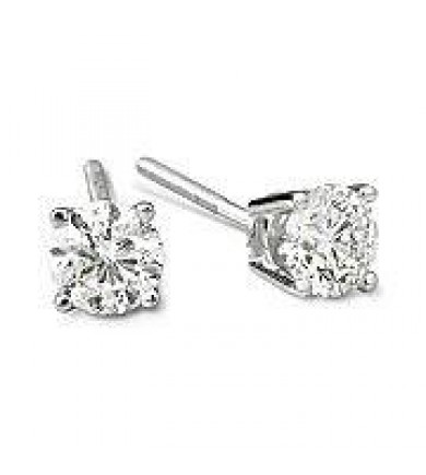 1.03 ct GIA Diamond Earrings