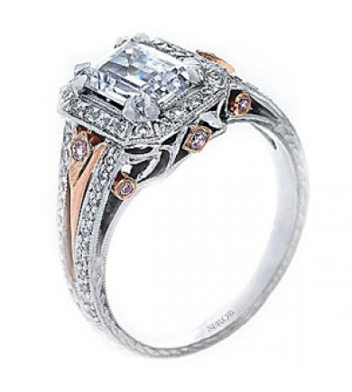 Rose Gold & Gold or Platinum Ring