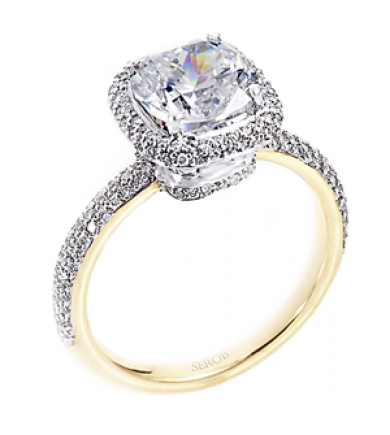 Halo Engagement Ring KS6169-R