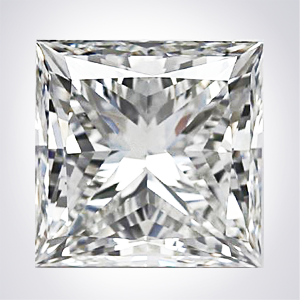 1.64 ct Princess Clarity Enhanced