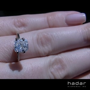 1.83 ct Cushion Brilliant Cut Laser Drilled Diamond