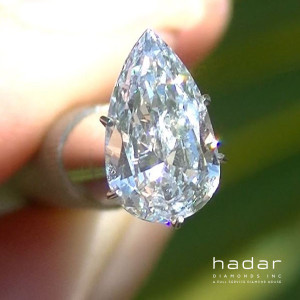 2.01 ct GIA Pear Brilliant HPHT Diamond