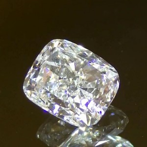 2.05 ct Cushion Laser Drilled