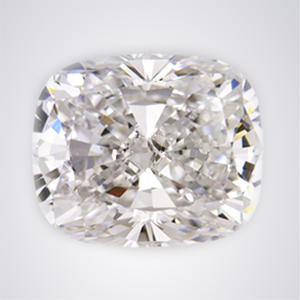 2.71 ct Cushion Brilliant Laser Drilled Diamond