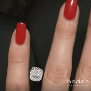 2.24 ct Cushion Laser Drilled Diamond