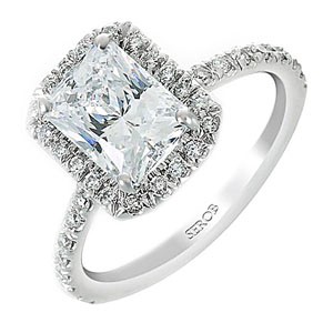Halo Engagement Ring KS6392-R
