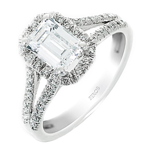 Halo Engagement Ring KS9064-R