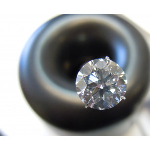 2.62 ct Round Brilliant Laser Drilled Diamond