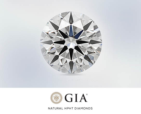 HPHT Diamonds - Natural, GIA Certified