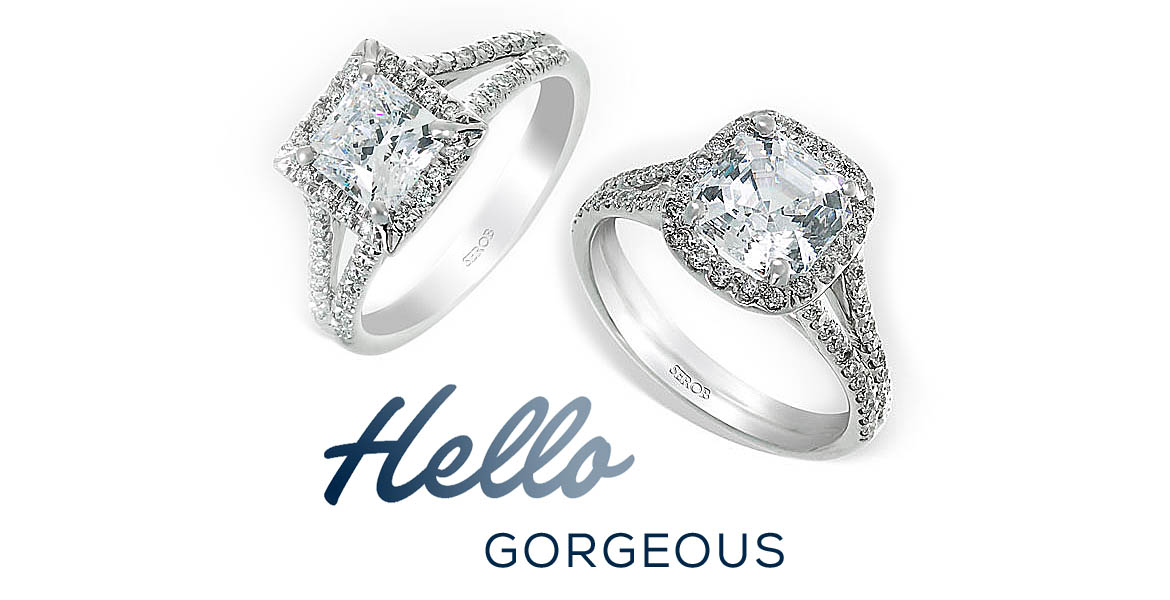 Custom Designed Diamond Engagement Rings