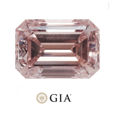 GIA Certified Pink HPHT Diamonds